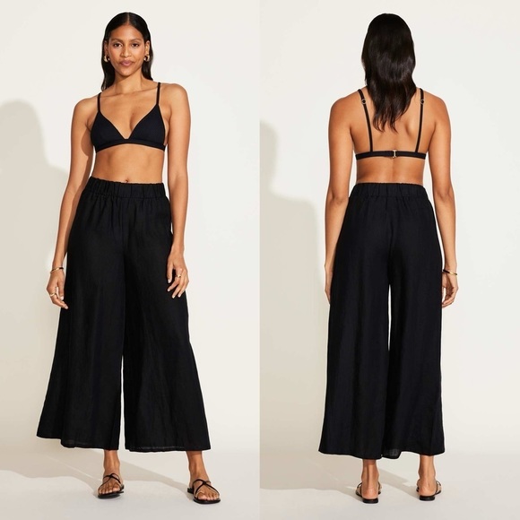 Vitamin A Pants - VITAMIN A • Tallows Linen Wide Leg Pant
